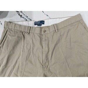 Polo Ralph Lauren Pants Mens 40x32 (Fits 38x32) Khaki Tan Prospect Chino Casual